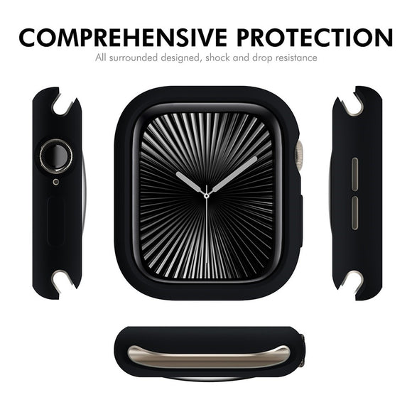 Apple Watch 11 / 10 (46mm) Fleksibelt Plast Cover - Grøn