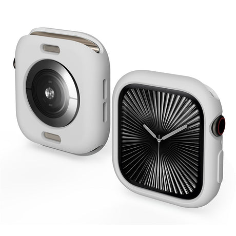Apple Watch 11 / 10 (46mm) Fleksibelt Plast Cover - Grå