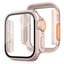 Apple Watch 11 / 10 (46mm) Hårdt Plast Cover m. Indbygget Skærmbeskyttelsesglas - Rose Gold