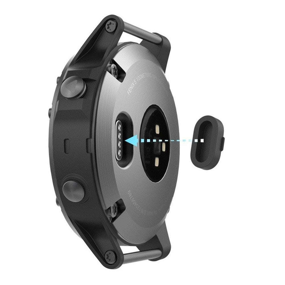 Universel Silikone Støvbeskytter til Garmin Smartwatch - 2 stk - Blå