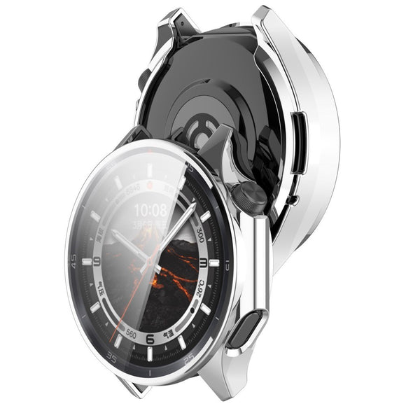 OnePlus Watch 3 Plastik Cover m. Skærmbeskytter - Sølv