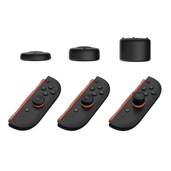 Nintendo Switch 2 Joystick Grip Caps - 3 Sæt - Sort