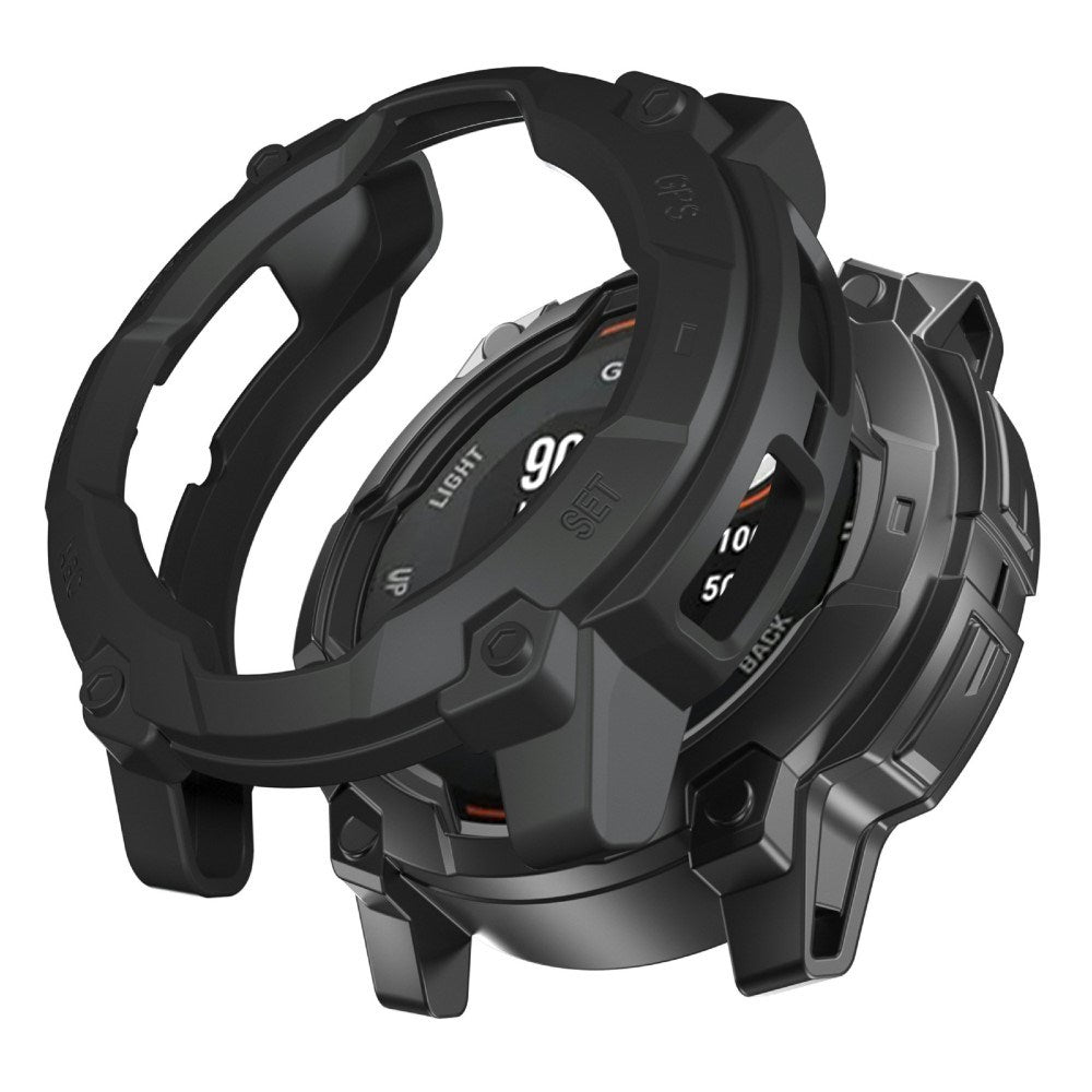 Garmin Instinct 3 Solar (45mm) Rugged Plastik Cover - Sort