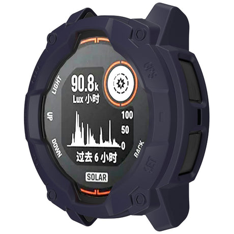 Garmin Instinct 3 Solar (45mm) Rugged Plastik Cover - Blå