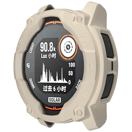 Garmin Instinct 3 Solar (45mm) Rugged Plastik Cover - Hvid