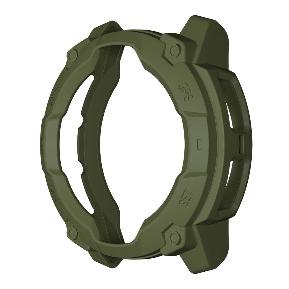 Garmin Instinct 3 Solar (50mm) Rugged Plastik Cover - Grøn