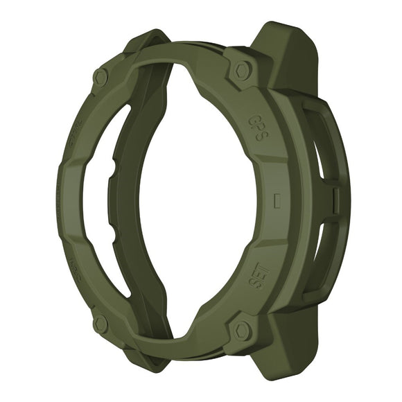 Garmin Instinct 3 Solar (50mm) Rugged Plastik Cover - Grøn
