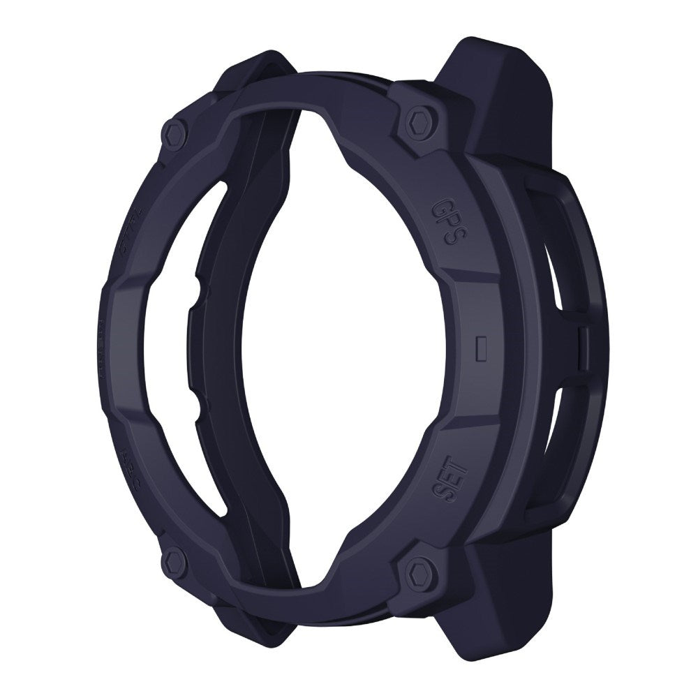 Garmin Instinct 3 Solar (50mm) Rugged Plastik Cover - Blå