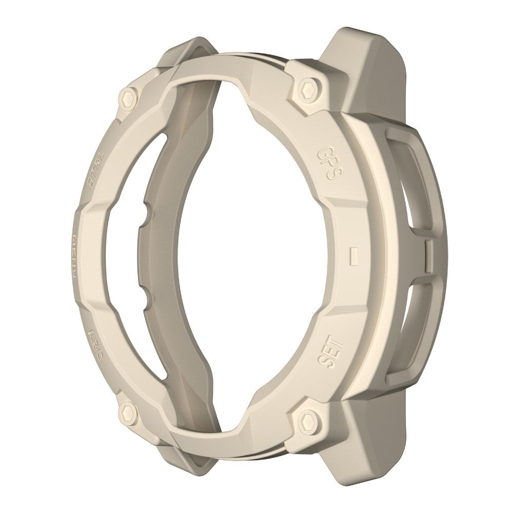 Garmin Instinct 3 Solar (50mm) Rugged Plastik Cover - Hvid
