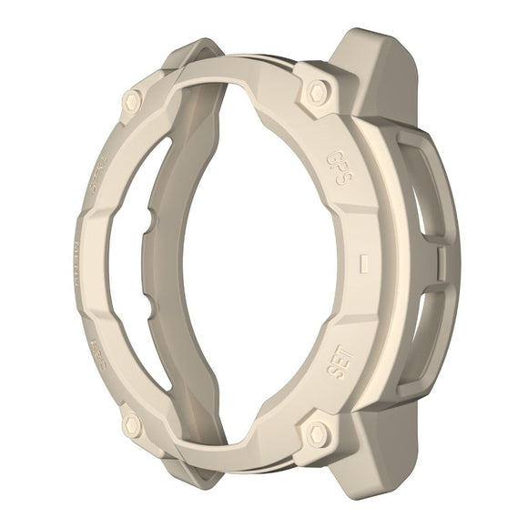 Garmin Instinct 3 Solar (50mm) Rugged Plastik Cover - Hvid