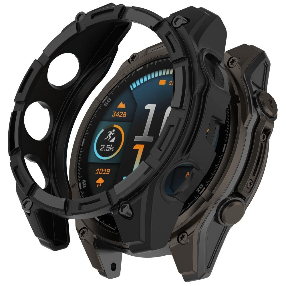 Garmin Tactix 8 Solar (51mm) Bumper Plastik Cover - Sort