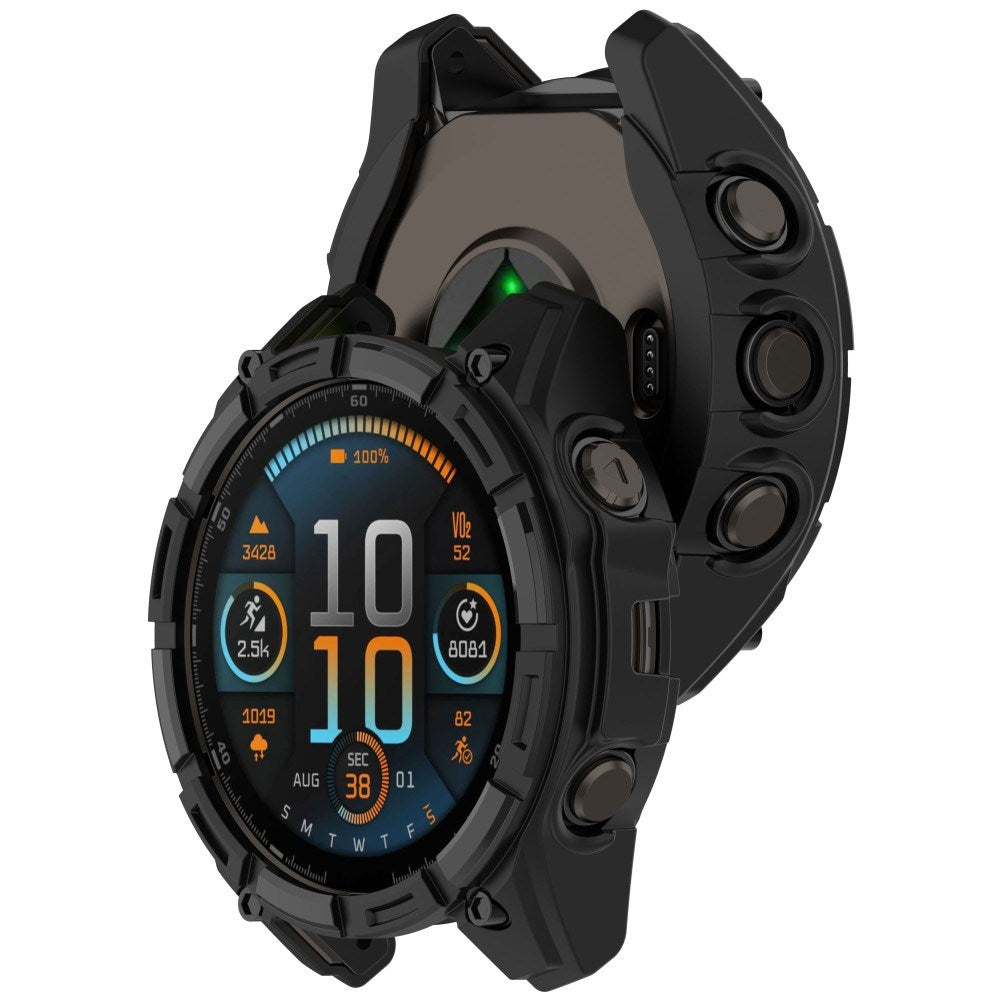Garmin Tactix 8 Solar (51mm) Bumper Plastik Cover - Sort