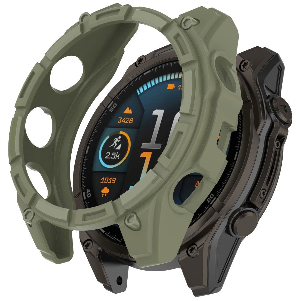 Garmin Tactix 8 Solar (51mm) Bumper Plastik Cover - Grøn