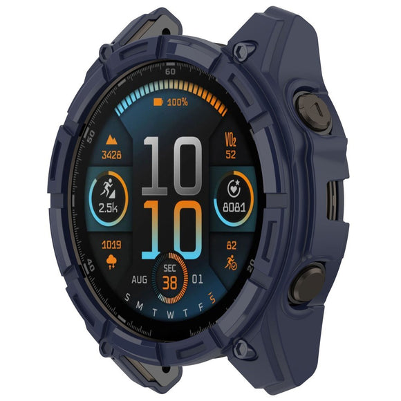 Garmin Tactix 8 Solar (51mm) Bumper Plastik Cover - Blå