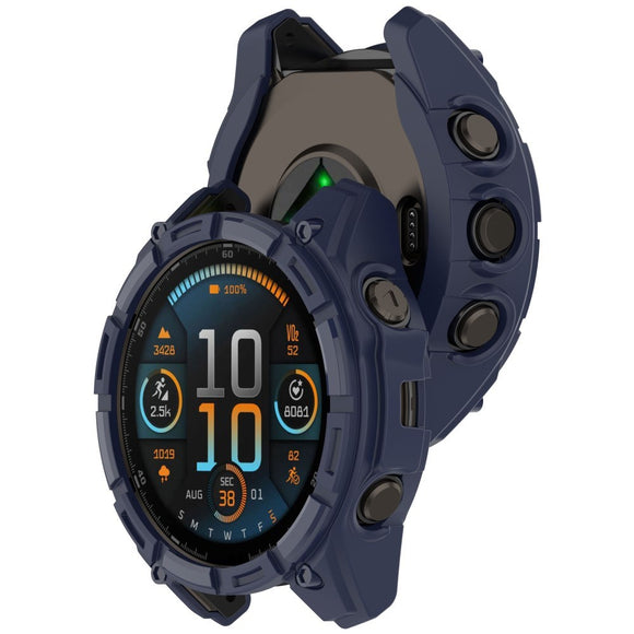 Garmin Tactix 8 Solar (51mm) Bumper Plastik Cover - Blå