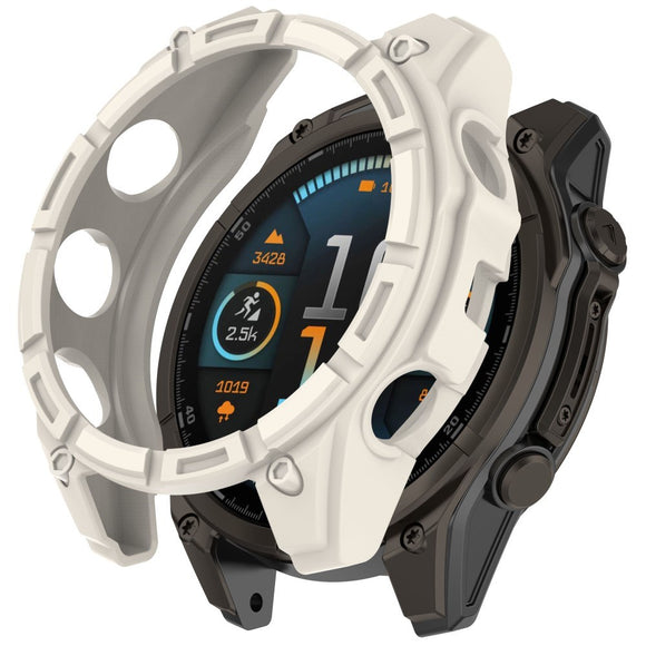Garmin Tactix 8 Solar (51mm) Bumper Plastik Cover - Hvid