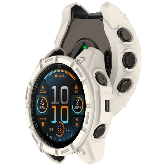 Garmin Tactix 8 Solar (51mm) Bumper Plastik Cover - Hvid