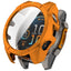 Garmin Tactix 8 AMOLED (47mm) Hårdt Plastik Cover m. Beskyttelsesglas - Orange / Gul