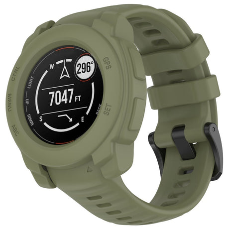 Garmin Instinct E (40mm) Bumper Silikone Cover - Army Grøn