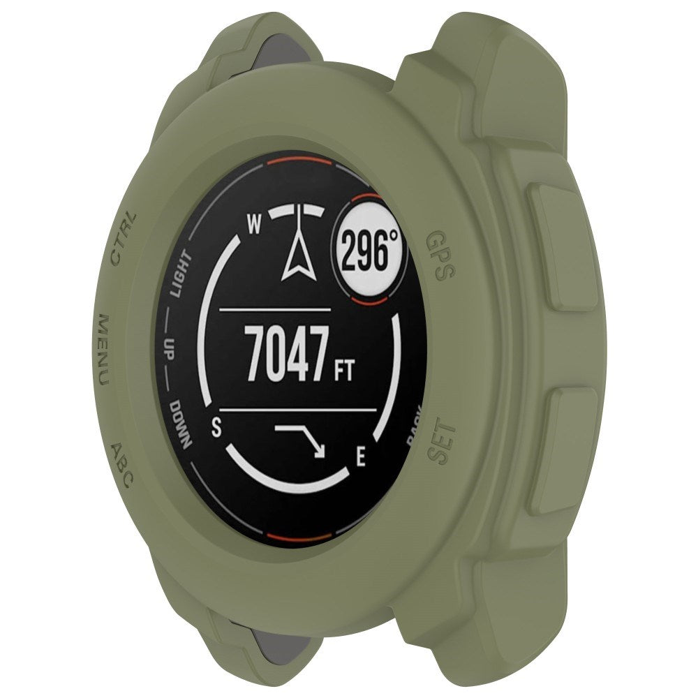 Garmin Instinct E (40mm) Bumper Silikone Cover - Army Grøn