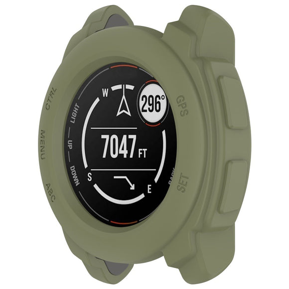Garmin Instinct E (40mm) Bumper Silikone Cover - Army Grøn