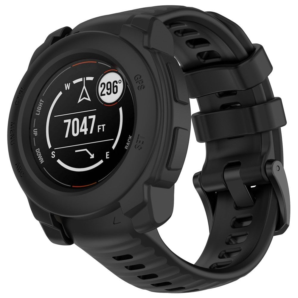 Garmin Instinct E (40mm) Bumper Silikone Cover - Sort