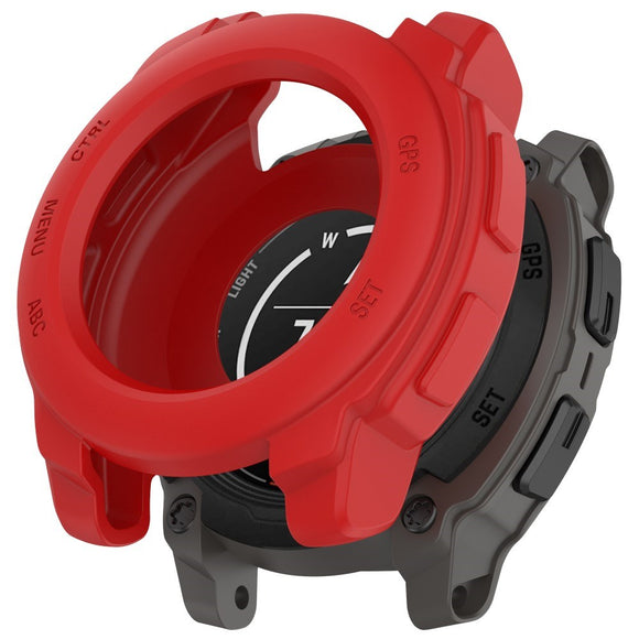 Garmin Instinct E (40mm) Bumper Silikone Cover - Rød