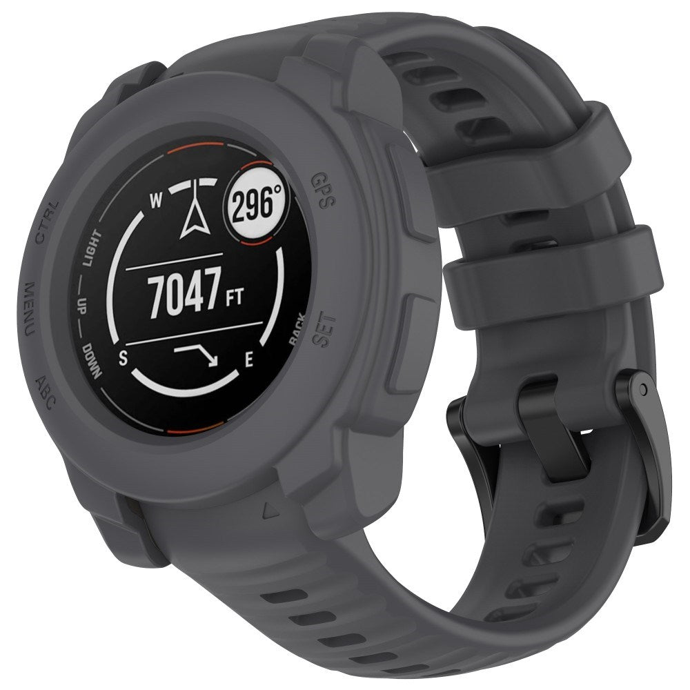 Garmin Instinct E (40mm) Bumper Silikone Cover - Grå