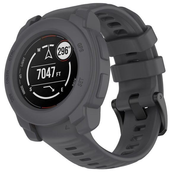 Garmin Instinct E (40mm) Bumper Silikone Cover - Grå