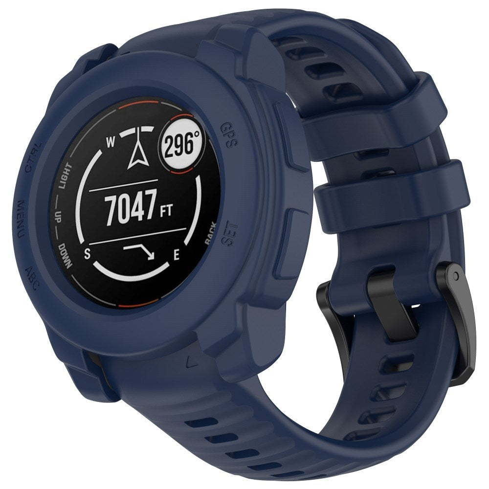 Garmin Instinct E (40mm) Bumper Silikone Cover - Blå