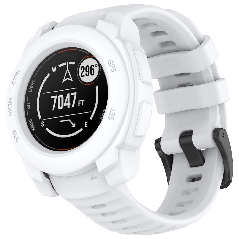 Garmin Instinct E (40mm) Bumper Silikone Cover - Hvid