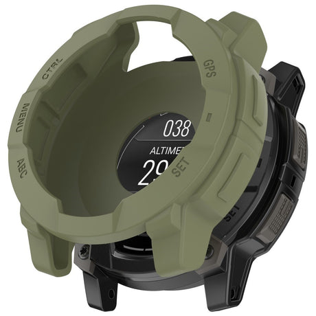 Garmin Instinct E (45mm) Bumper Silikone Cover - Army Grøn