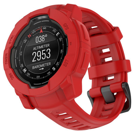 Garmin Instinct E (45mm) Bumper Silikone Cover - Rød