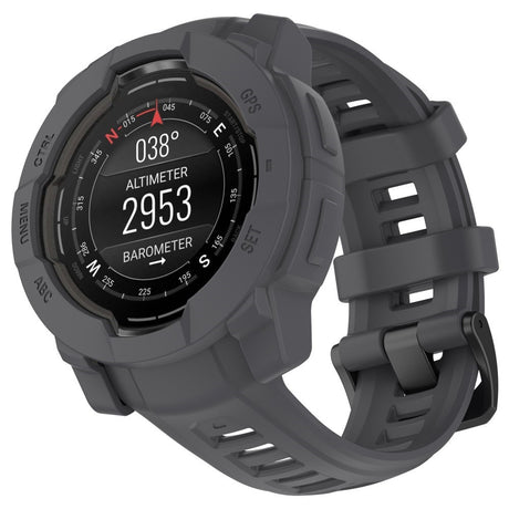 Garmin Instinct E (45mm) Bumper Silikone Cover - Grå