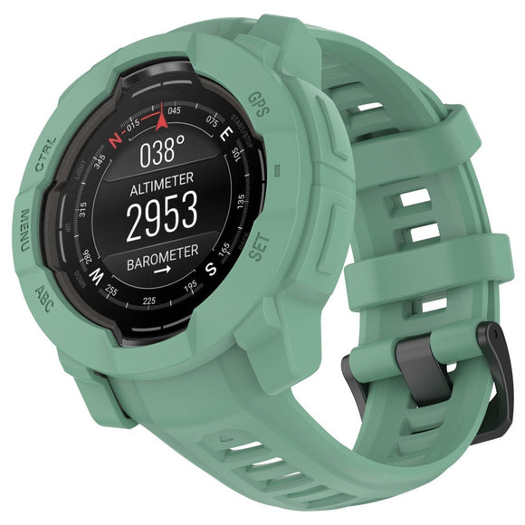 Garmin Instinct E (45mm) Bumper Silikone Cover - Grøn