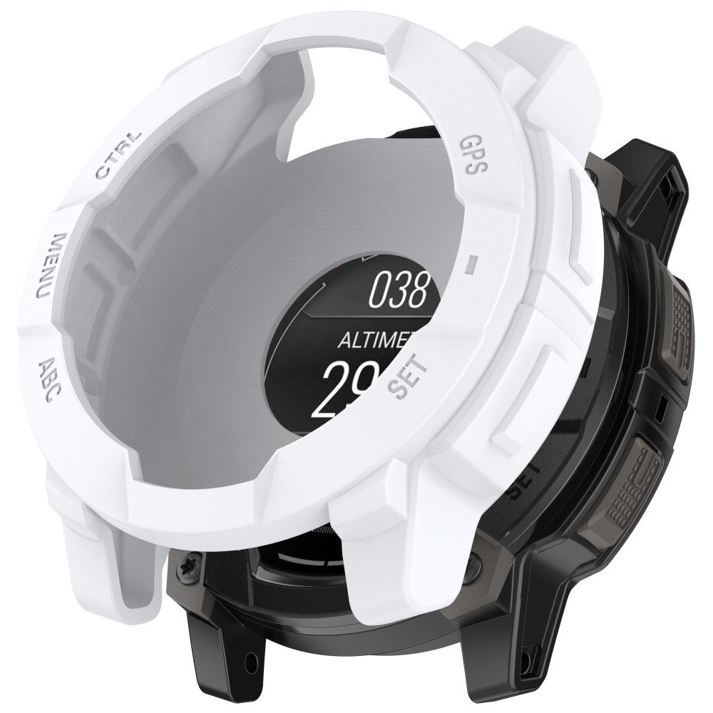 Garmin Instinct E (45mm) Bumper Silikone Cover - Hvid