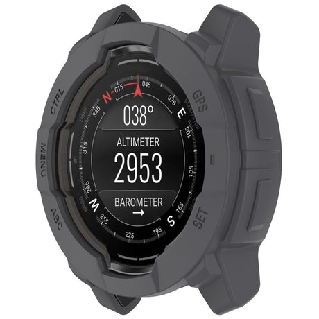 Garmin Instinct 3 AMOLED / Solar (45mm) Bumper Silikone Cover - Grå