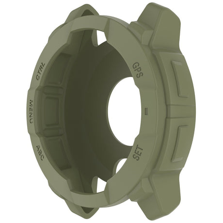 Garmin Instinct 3 AMOLED / Solar (50mm) Bumper Silikone Cover - Army Grøn