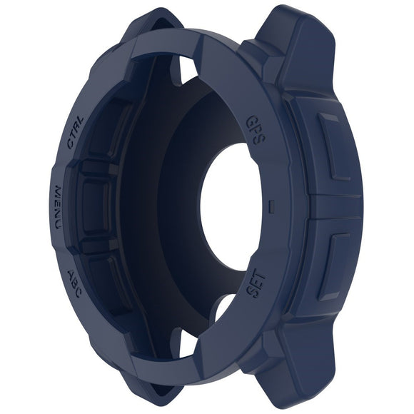 Garmin Instinct 3 AMOLED / Solar (50mm) Bumper Silikone Cover - Blå
