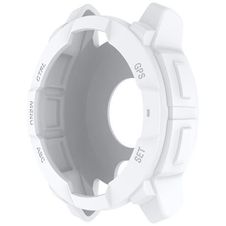 Garmin Instinct 3 AMOLED / Solar (50mm) Bumper Silikone Cover - Hvid