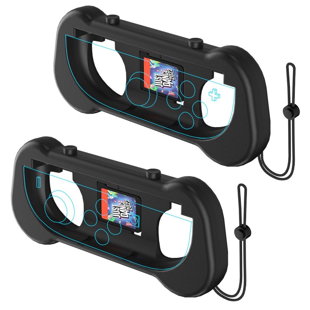 Ergonomisk Holder til Nintendo Switch 2 Controller - 2 stk - Sort