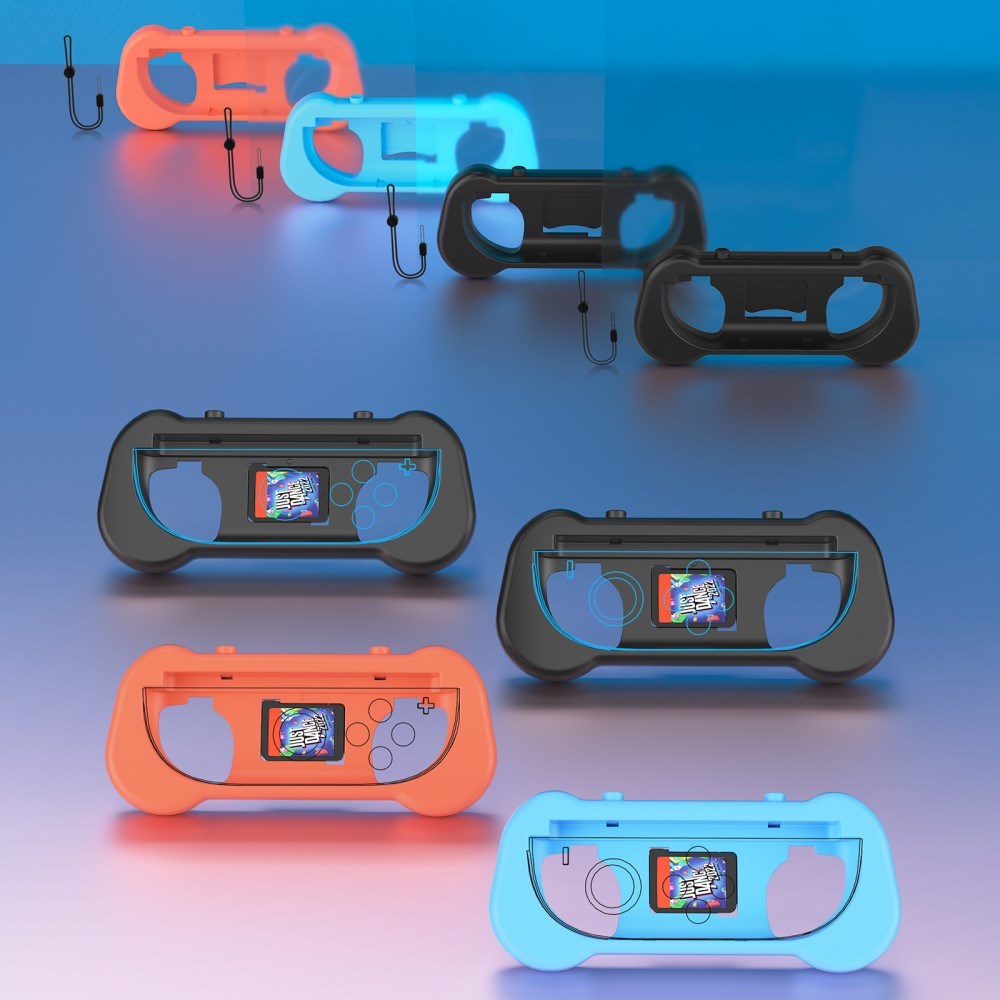 Ergonomisk Holder til Nintendo Switch 2 Controller - 2 stk - Sort