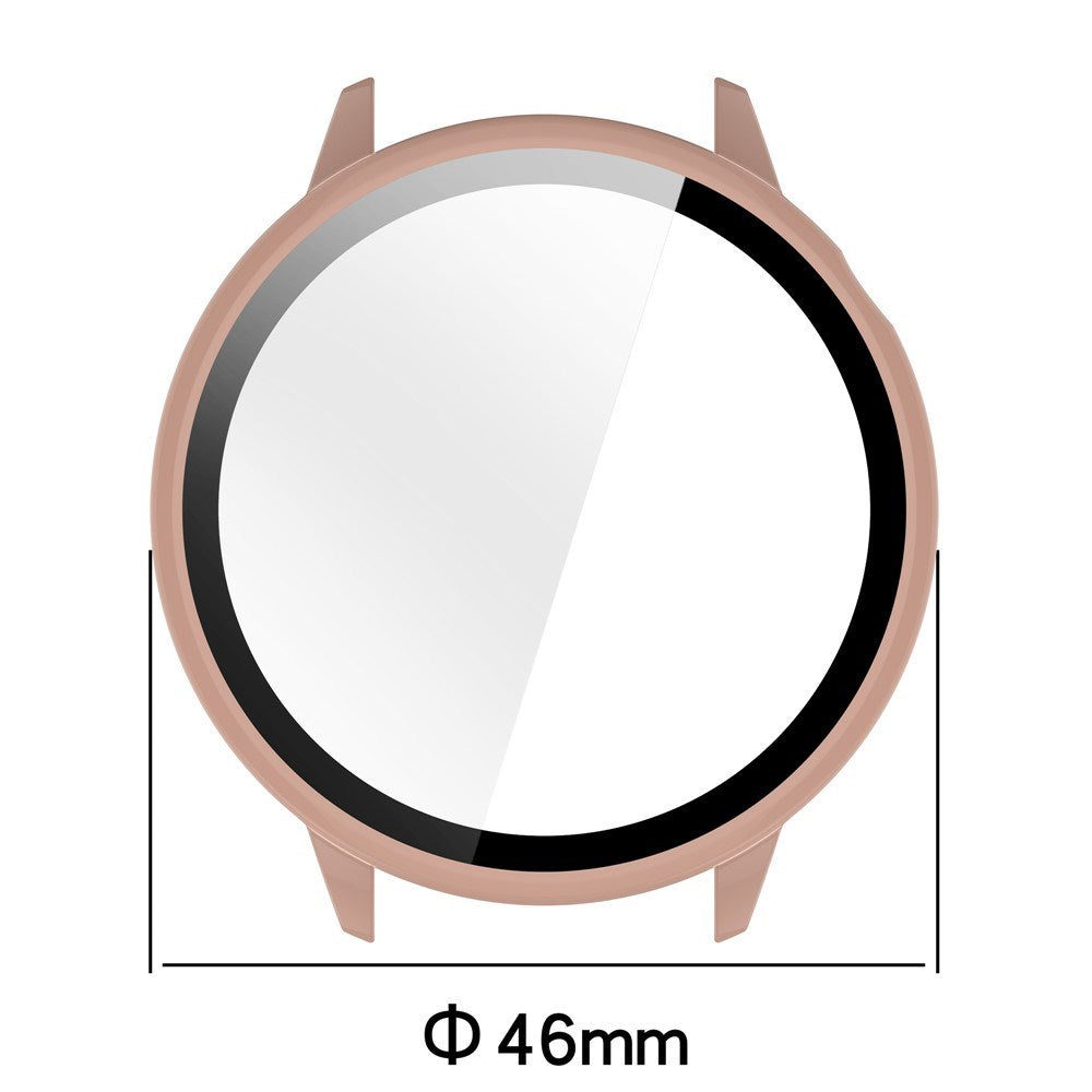 OnePlus Watch 3 (43mm) Cover m. Hærdet Skærmbeskyttelsesglas - Blå