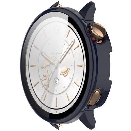 OnePlus Watch 3 (43mm) Cover m. Hærdet Skærmbeskyttelsesglas - Blå