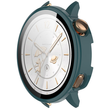 OnePlus Watch 3 (43mm) Cover m. Hærdet Skærmbeskyttelsesglas - Grøn