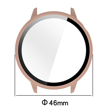 OnePlus Watch 3 (43mm) Cover m. Hærdet Skærmbeskyttelsesglas - Gennemsigtig