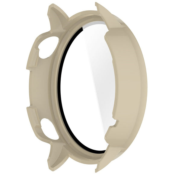 OnePlus Watch 3 (43mm) Cover m. Hærdet Skærmbeskyttelsesglas - Hvid