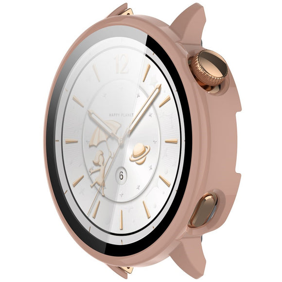 OnePlus Watch 3 (43mm) Cover m. Hærdet Skærmbeskyttelsesglas - Lyserød