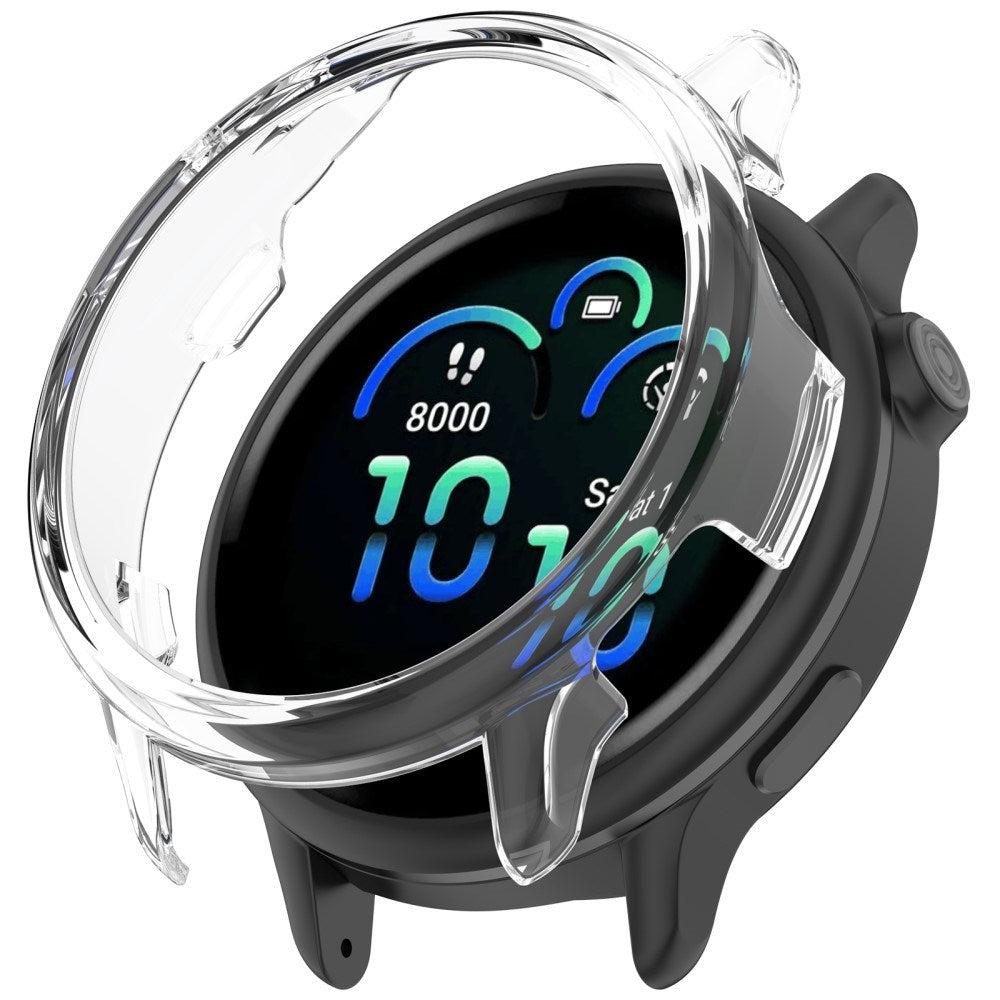 Garmin Vivoactive 6 Hårdt Plastik Cover - Gennemsigtig