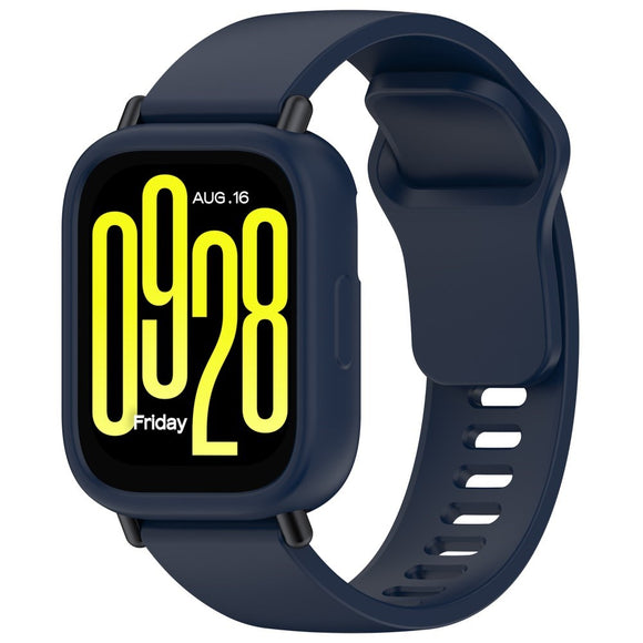 Xiaomi Redmi Watch 5 Lite Bumper Silikone Cover - Blå